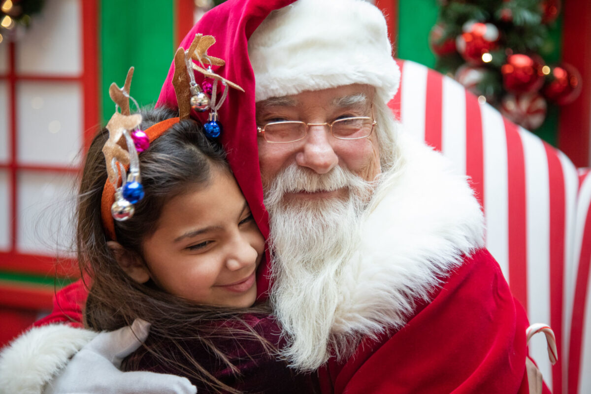 Newgate Mall Santa The job requires stamina, quick thinking, but it’s